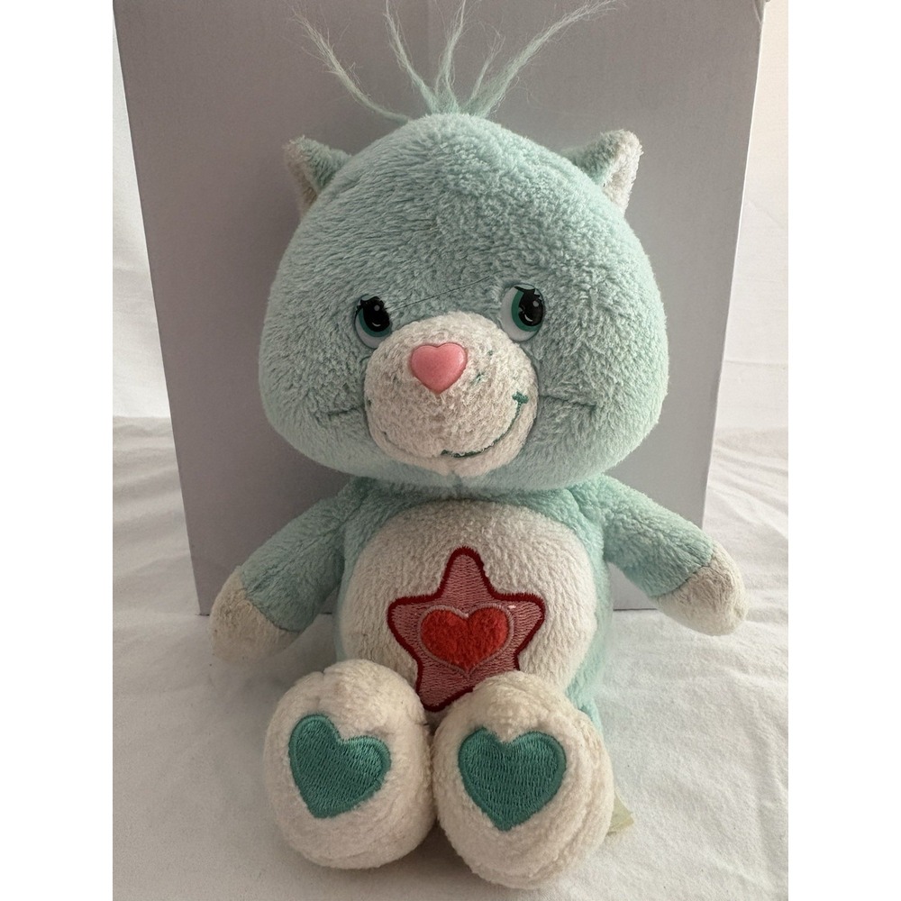 Care Bears Proud Heart Cat 9" Collector Edition 2003 Cousins Plush Stuffed